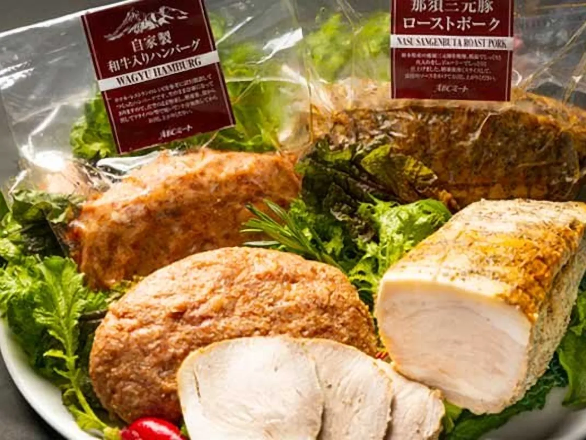 ハンバーグやローストポーク、鶏ハムなどの加工品