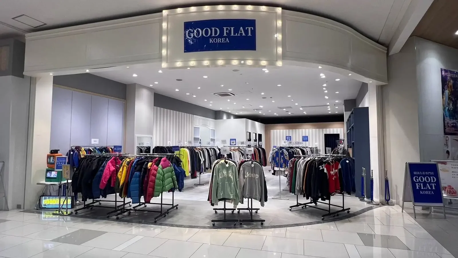 GOOD FLAT KOREAのPOPUP会場｜株式会社ANEW