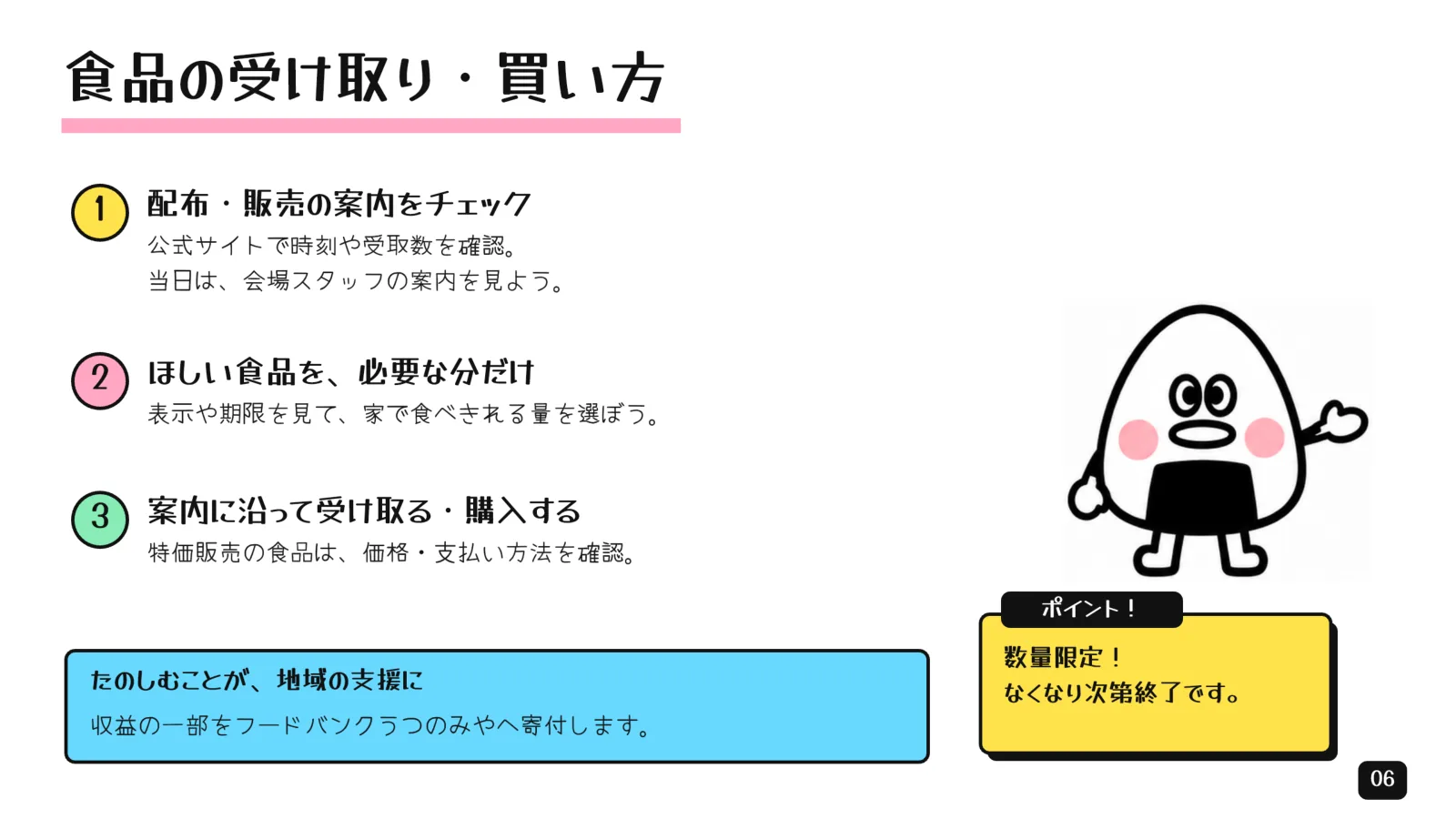 来場ガイド 6ページ目