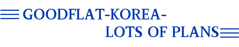 GOODFLAT-KOREA- LOTS OF PLANS