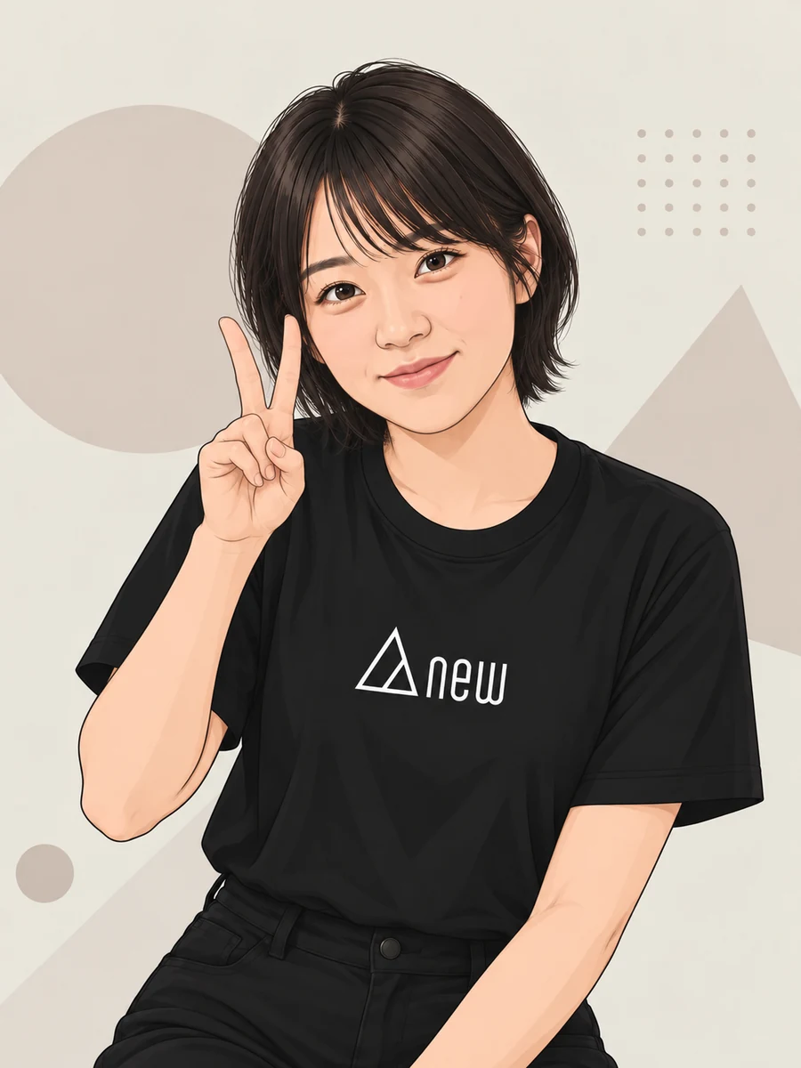 佐藤みお（Warehouse Staff）・裏面写真