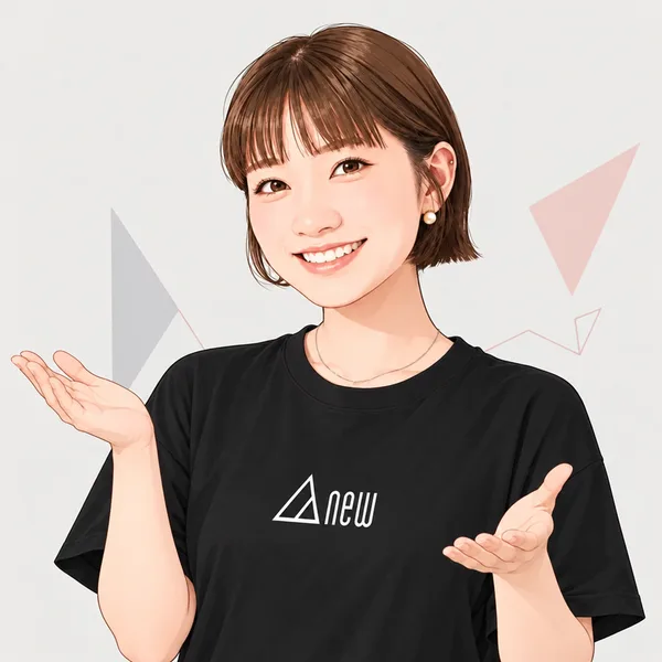 Yumi Kobayashiのイラスト（前向きな表情）