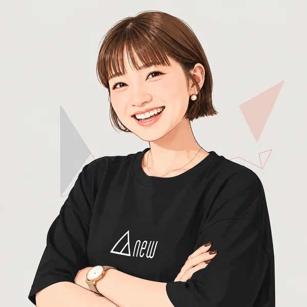 Yumi Kobayashiのイラスト（笑顔）